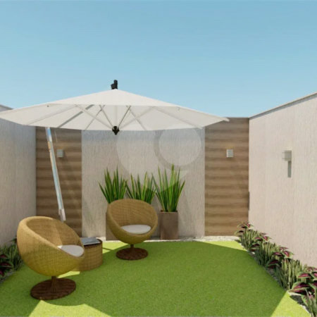 Residência completa com 3 quartos, suíte e área gourmet