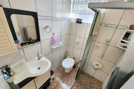 Apartamento próximo da praia com 2 dormitórios à venda, 85 m² por R$ 449.000 - Gonzaga - Santos/SP