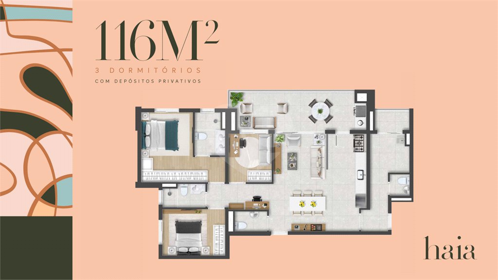 Apartamento à venda com 4 quartos, sendo 2 suítes, em Boa Vista, Sorocaba, SP