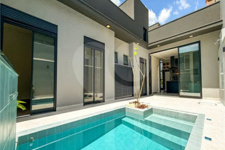 Casa Térrea Evidências - Indaiatuba/SP - R$ 1.950.000,00 - Área Total 307,33 m² - Área Construída 201,90 m² - TÉRREA - 03 suítes sendo a master com closet; Escritório; Lavabo; Cozinha com cooktop, forno, micro-ondas e coifa; Móveis planejados na hall de entrada, sala, escritório, cozinha, gourmet, s