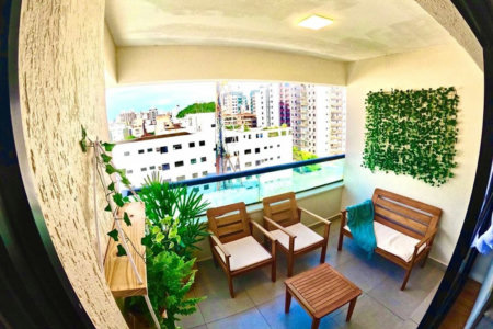 Apartamento com 2 dormitórios à venda, 78 m² por R$ 420.000,00 - Vila Júlia - Guarujá/SP