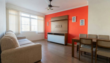 Apartamento com 2 dormitórios à venda, 70 m² por R$ 690.000,00 - Embaré - Santos/SP