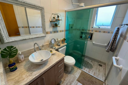 Apartamento com 3 dormitórios à venda, 94 m² por R$ 1.020.000,00 - Aparecida - Santos/SP