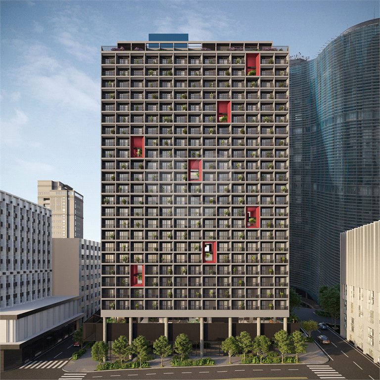 Studio à venda com 1 quarto em Vila Buarque, São Paulo, SP