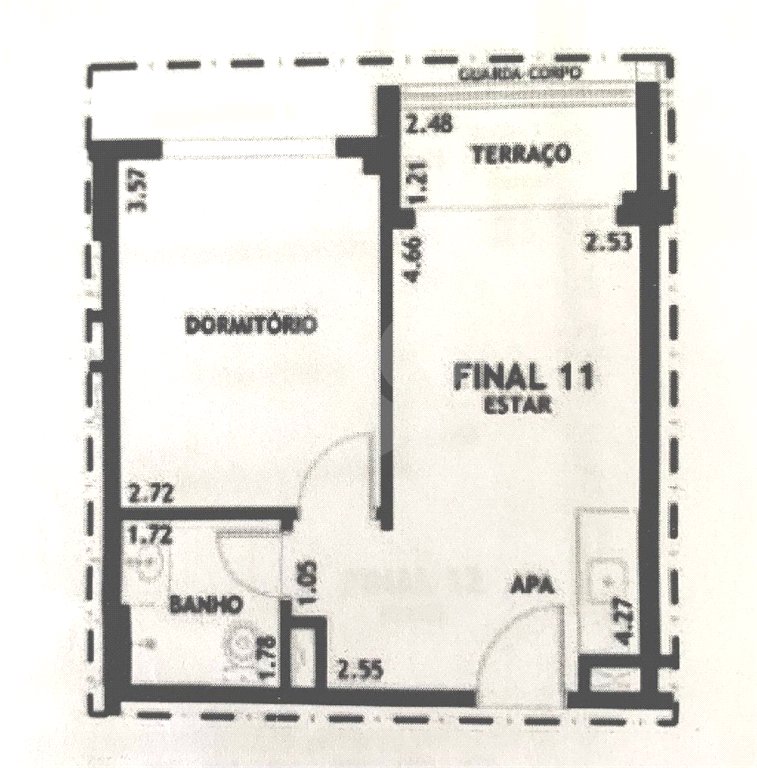 Apartamento à venda com 1 quarto em Vila Mariana, São Paulo, SP