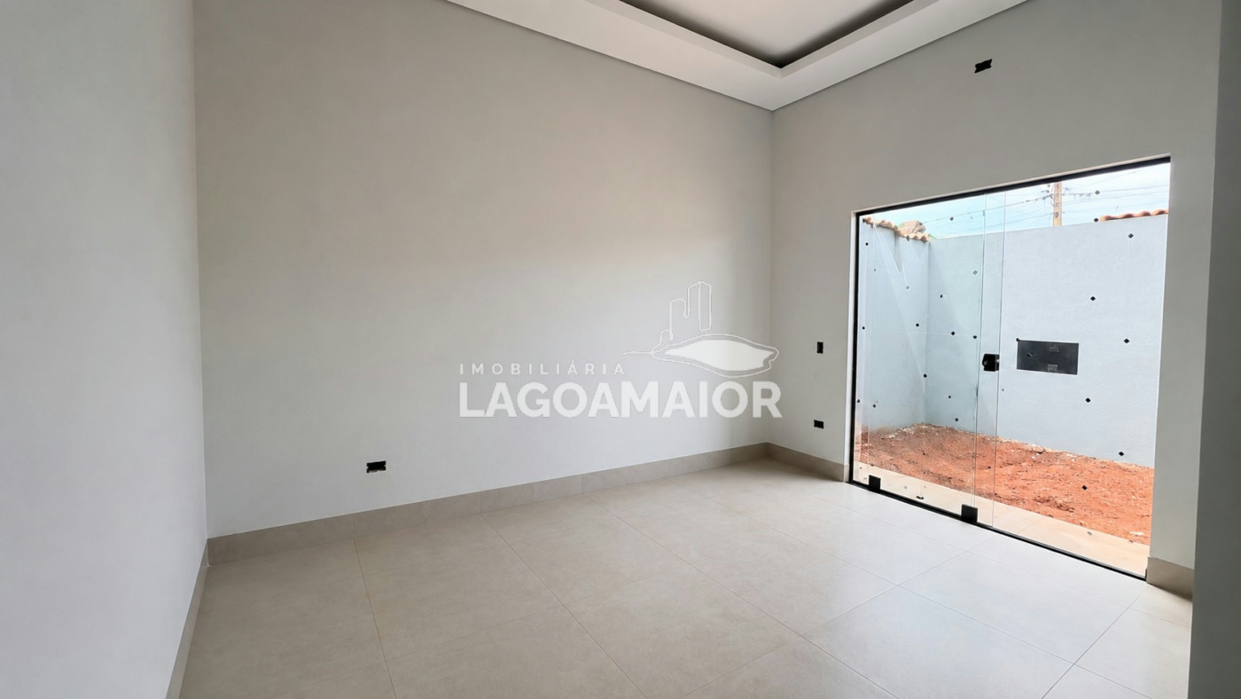 Casa à venda com 2 quartos, sendo 1 suíte, em Bela Vista da Lagoa, Três Lagoas, MS