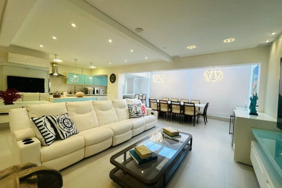 Apartamento à venda com 4 quartos, sendo 1 suíte, em Riviera de São Lourenço, Bertioga, SP