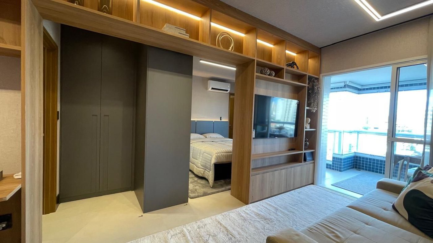 Apartamento com 1 dormitório à venda, 60 m² por R$ 990.000,00 - Boqueirão - Santos/SP