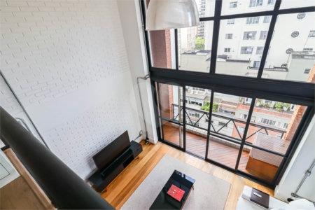 Apartamento à venda ou para alugar com 1 suíte em Cerqueira César, São Paulo, SP
