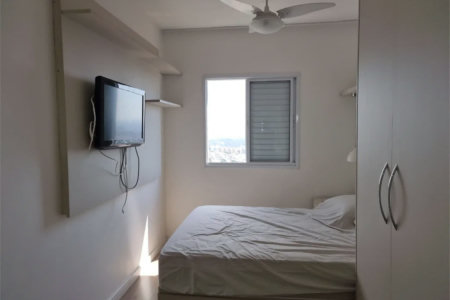 Apartamento à venda ou para alugar com 1 suíte em Fazenda Morumbi, São Paulo, SP