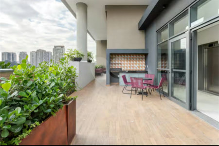 Apartamento à venda com 1 quarto em Vila Cordeiro, São Paulo, SP