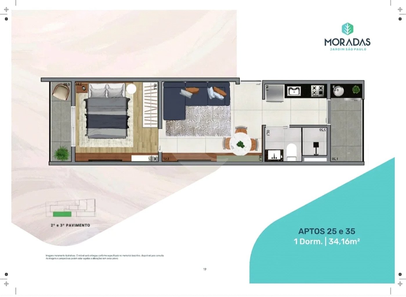 Apartamento à venda com 1 quarto em Jardim São Paulo(zona Norte), São Paulo, SP
