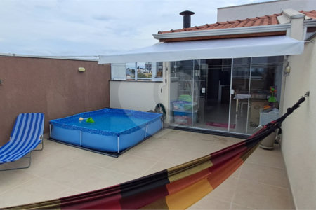 Cobertura à venda com 2 suítes em Campestre, Santo André, SP