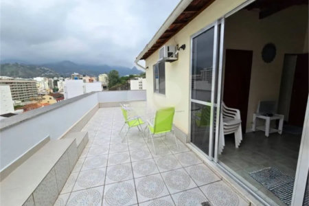 Cobertura à venda com 3 quartos, sendo 1 suíte, em Tijuca, Rio de Janeiro, RJ