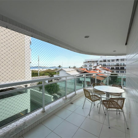 Apartamento à venda com 3 suítes em Braga, Cabo Frio, RJ