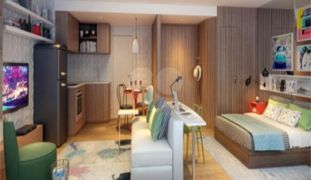 Studio à venda com 1 suíte no Centro, São Paulo, SP