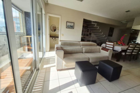 Apartamento com 3 dormitórios, 120 m² - venda por R$ 990.000,00 ou aluguel por R$ 11.160,00/mês - Boqueirão - Santos/SP