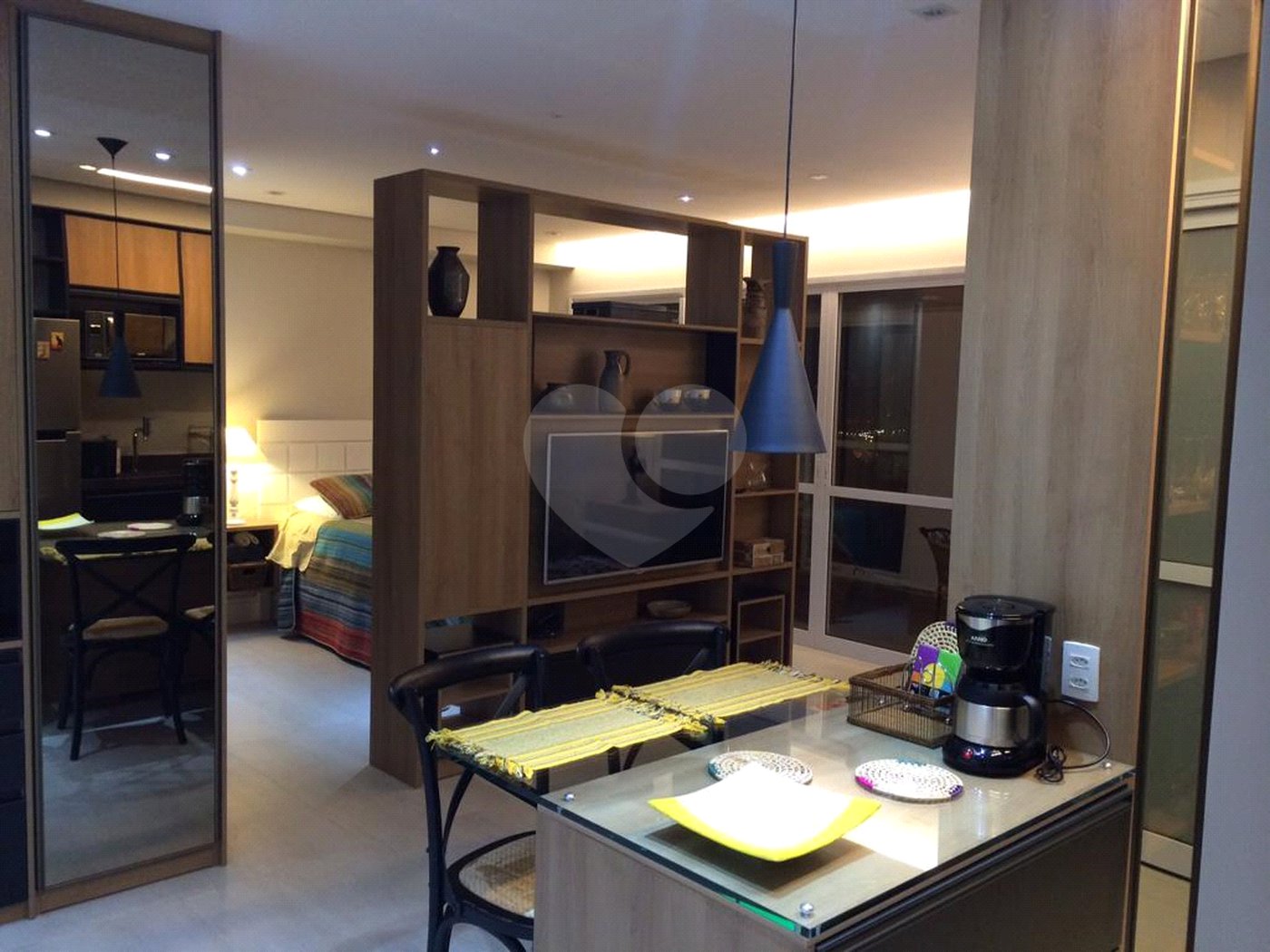 Apartamento à venda com 1 quarto em Brooklin, São Paulo, SP