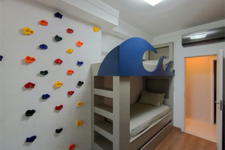 Apartamento Residencial para locação, Boqueirão, Santos - AP0256.