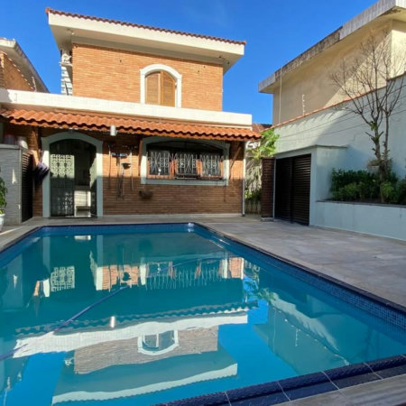 Casa com 4 dormitórios à venda, 380 m² por R$ 2.400.000,00 - Embaré - Santos/SP