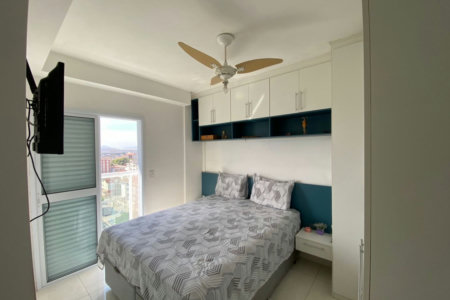 Apartamento à Venda no Embaré – Santos | 74 m² | 2 Dormitórios (1 Suíte) | Varanda Gourmet | Lazer Completo