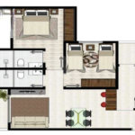 Apartamento à venda com 2 quartos, sendo 1 suíte, em Jardim Piratininga, Sorocaba, SP