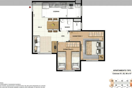 Apartamento à venda com 2 quartos em Vila Plana, São Paulo, SP