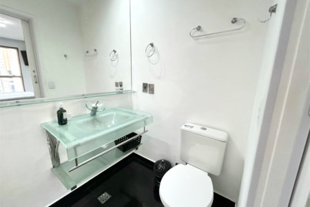 Apartamento à venda ou para alugar com 2 quartos, sendo 1 suíte, em Brooklin, São Paulo, SP