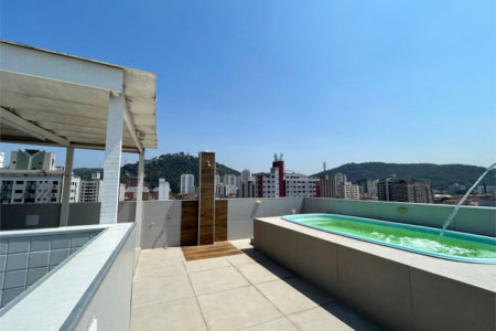 Apartamento com 3 dormitórios à venda, 110 m² por R$ 950.000,00 - Campo Grande - Santos/SP