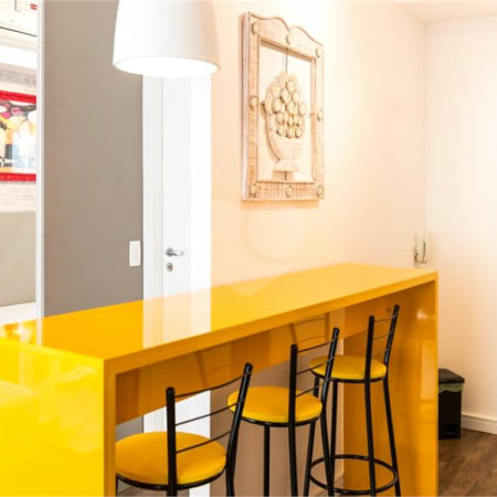 Excelente apartamento de 35m², mobiliado e com vaga, na Consolação