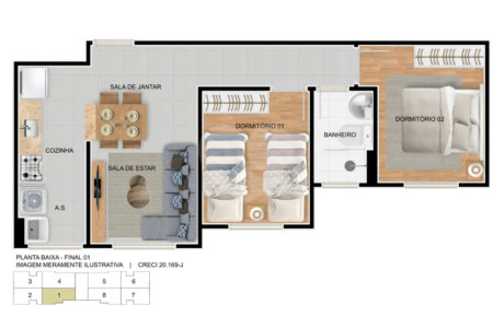 Casa à venda com 2 quartos no condomínio Residencial Caxangá 2, Suzano - SP