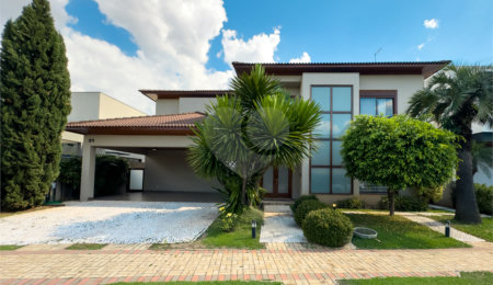 Casa à venda ou para alugar com 4 suítes no condomínio Residencial Maison Du Parc, Indaiatuba - SP