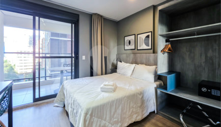Studio à venda com 1 quarto em Pinheiros, São Paulo, SP