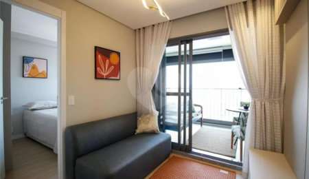 Apartamento para alugar com 1 quarto em Cerqueira Cesar, São Paulo, SP