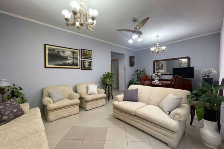Apartamento com 3 dormitórios para alugar, 160 m² por R$ 9.200,00 - José Menino - Santos/SP