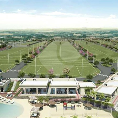 Terreno à venda no condomínio Santorini Residencial Club, Paulínia - SP