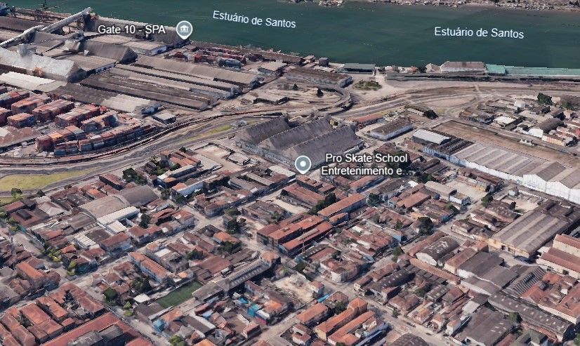 Terreno para alugar, 1250 m² por R$ 30.796,00 - Macuco - Santos/SP