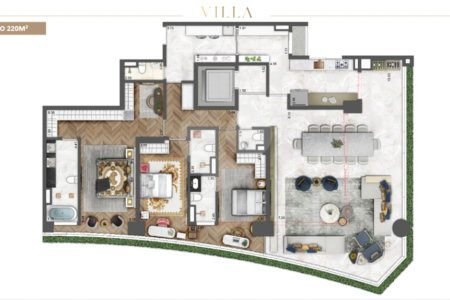 Apartamento à venda com 3 suítes em Moema, São Paulo, SP