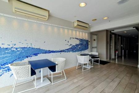 Studio com 1 dormitório à venda, 24 m² por R$ 405.000,00 - Gonzaga - Santos/SP