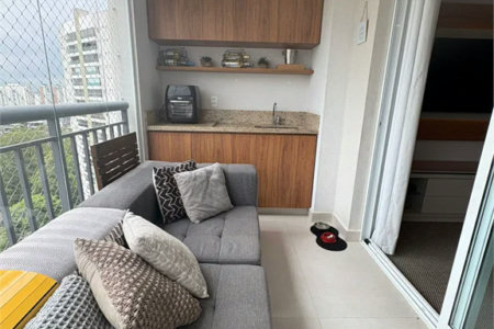 Apartamento à venda com 2 quartos, sendo 1 suíte,  em Vila Andrade, São Paulo, SP