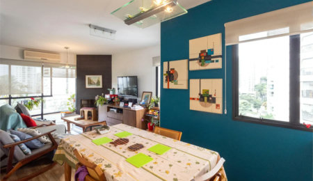Apartamento à venda com 3 quartos, sendo 2 suítes,  em Cidade Monções, São Paulo, SP