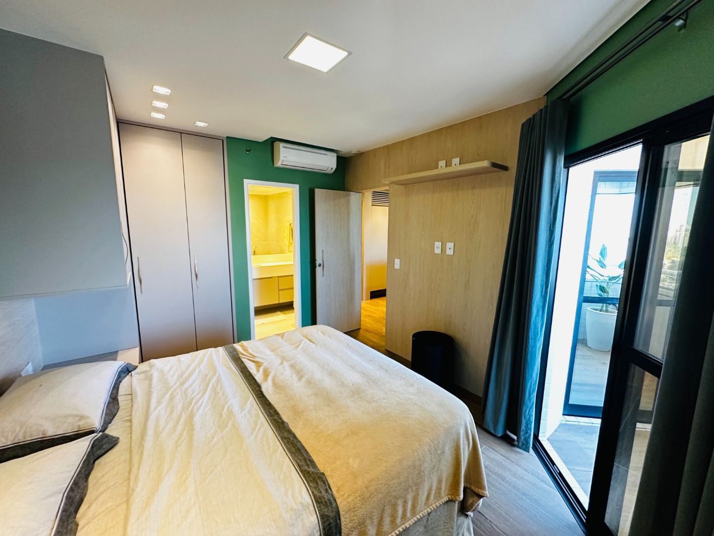 Flat com 1 dormitório para alugar, 43 m² por R$ 7.500,00/mês - Boqueirão - Santos/SP