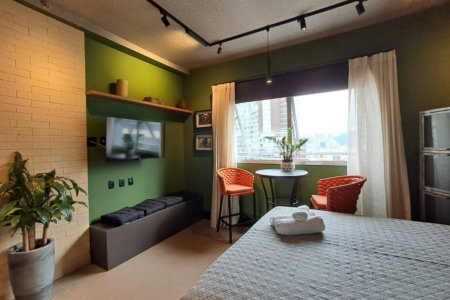 Apartamento com 1 dormitório, 31 m² - venda por R$ 639.000,00 ou aluguel por R$ 7.334,00/mês - Gonzaga - Santos/SP