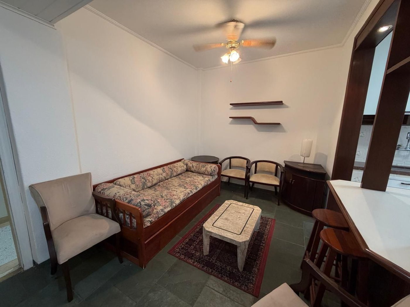Apartamento com 1 dormitório, 50 m² - Gonzaga - Santos/SP