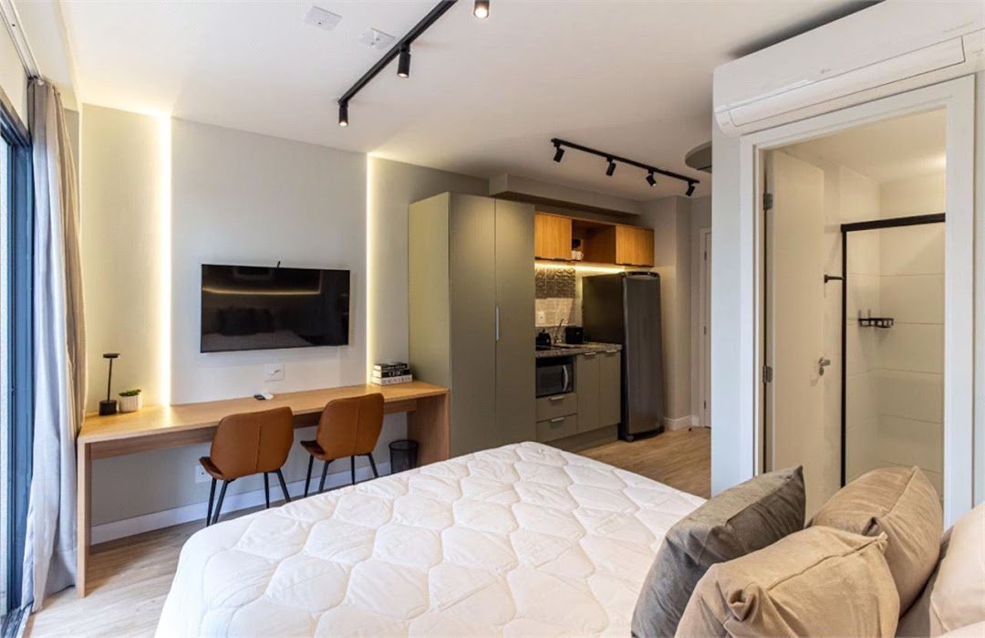 Apartamento com 1 dormitório, 28 m² - venda por R$ 630.000,00 ou aluguel por R$ 4.533,44/ano - Pinheiros - São Paulo/SP