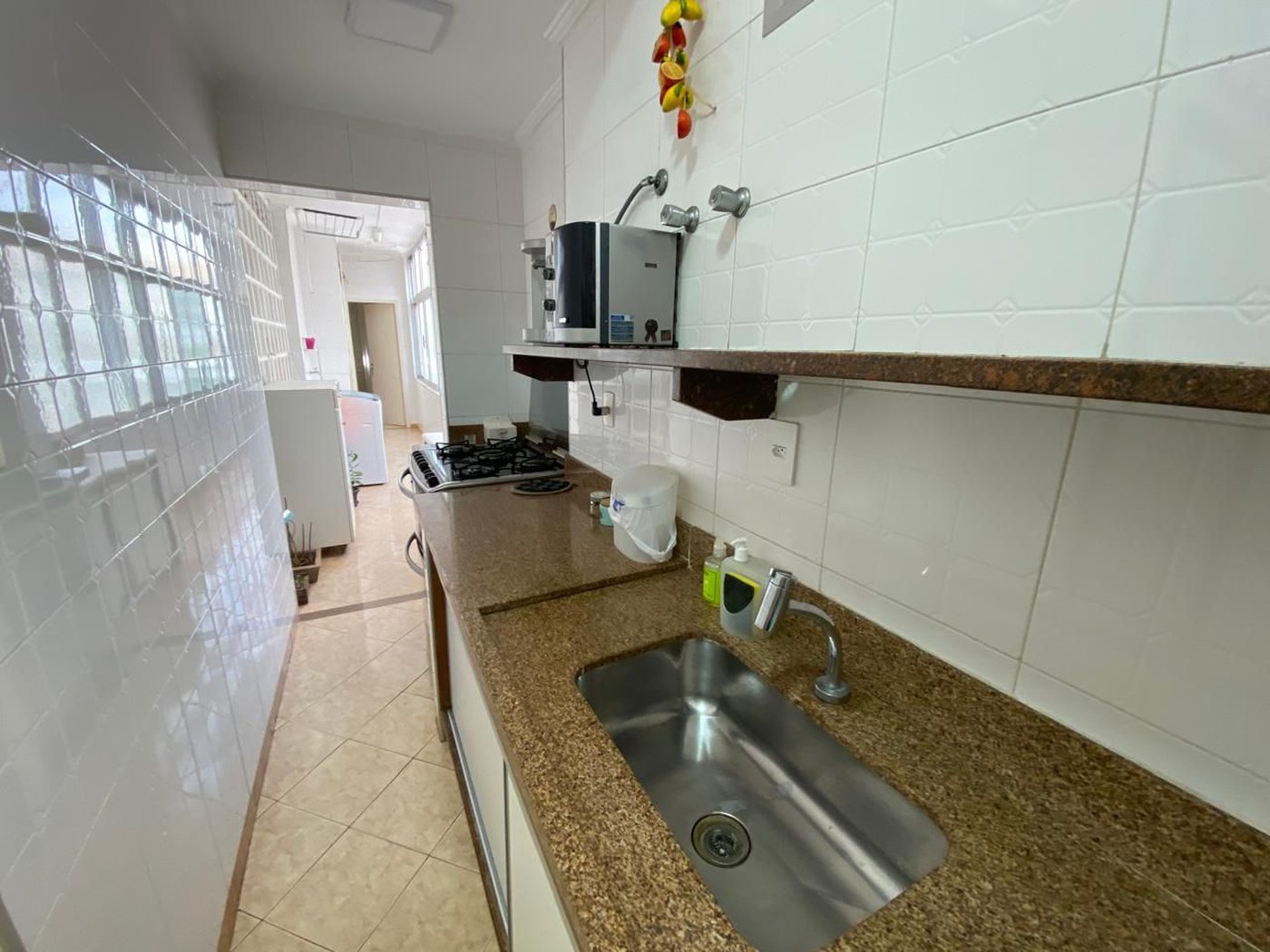 Apartamento com 2 dormitórios para alugar, 163 m² por R$ 6.400,00/mês - José Menino - Santos/SP