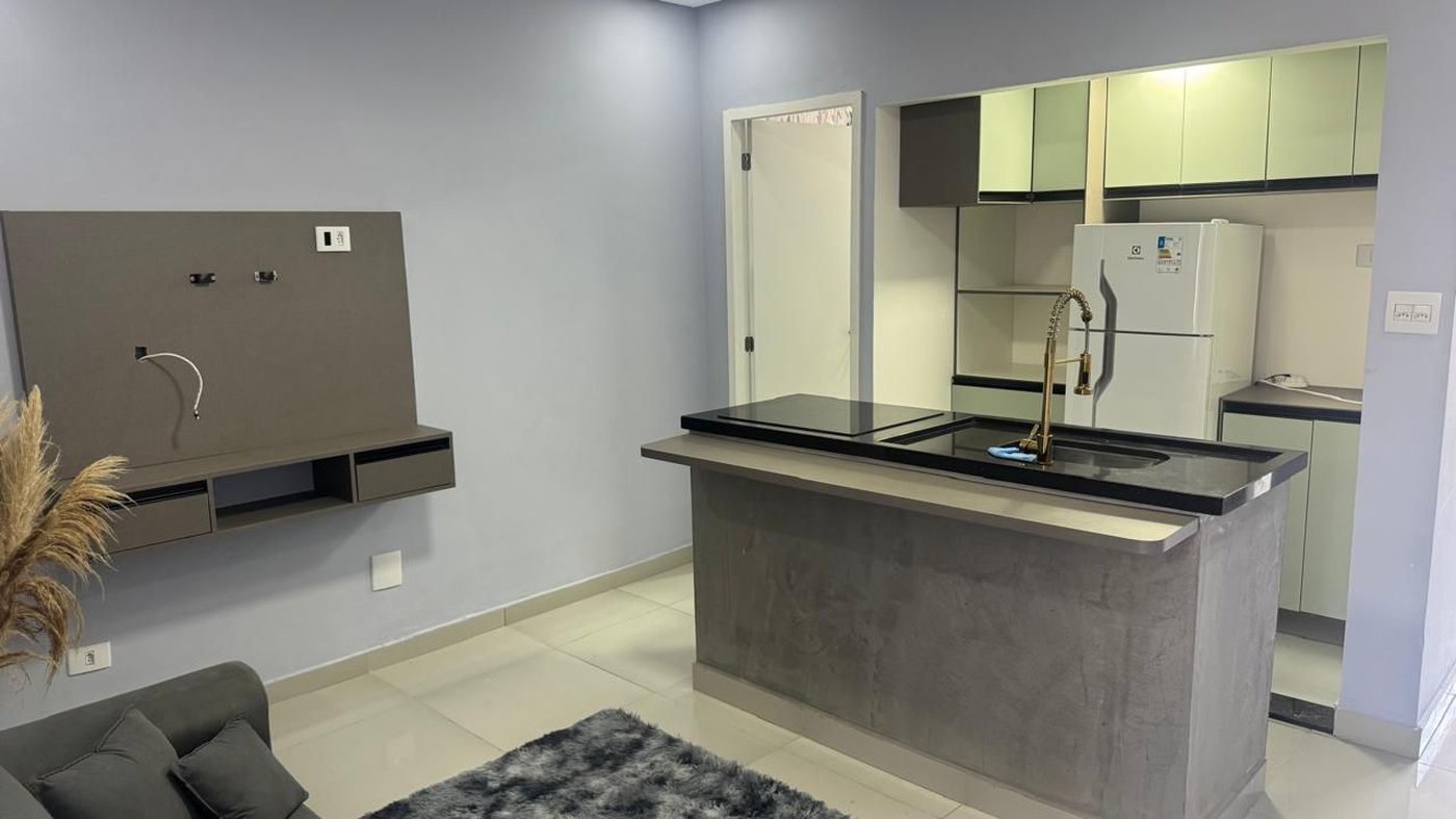 Apartamento com 1 dormitório à venda, 40 m² por R$ 395.000 - Boqueirão - Santos/SP