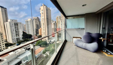 Apartamento à venda ou para alugar com 2 suítes em Vila Nova Conceição, São Paulo, SP