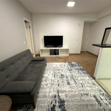 Apartamento para locação no Campo Belo com 51m², com 1 dormitório, 1 vaga, e lazer completo
