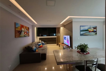 Apartamento Residencial à venda, Loteamento João Batista Julião, Guarujá - AP1731.